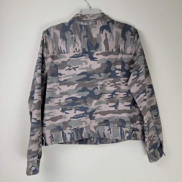 Liverpool Camo Utility Patch Pockets Jacket - Picture 6 of 14